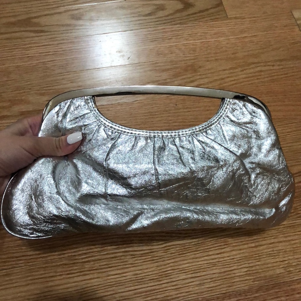 Express Clutch Silver